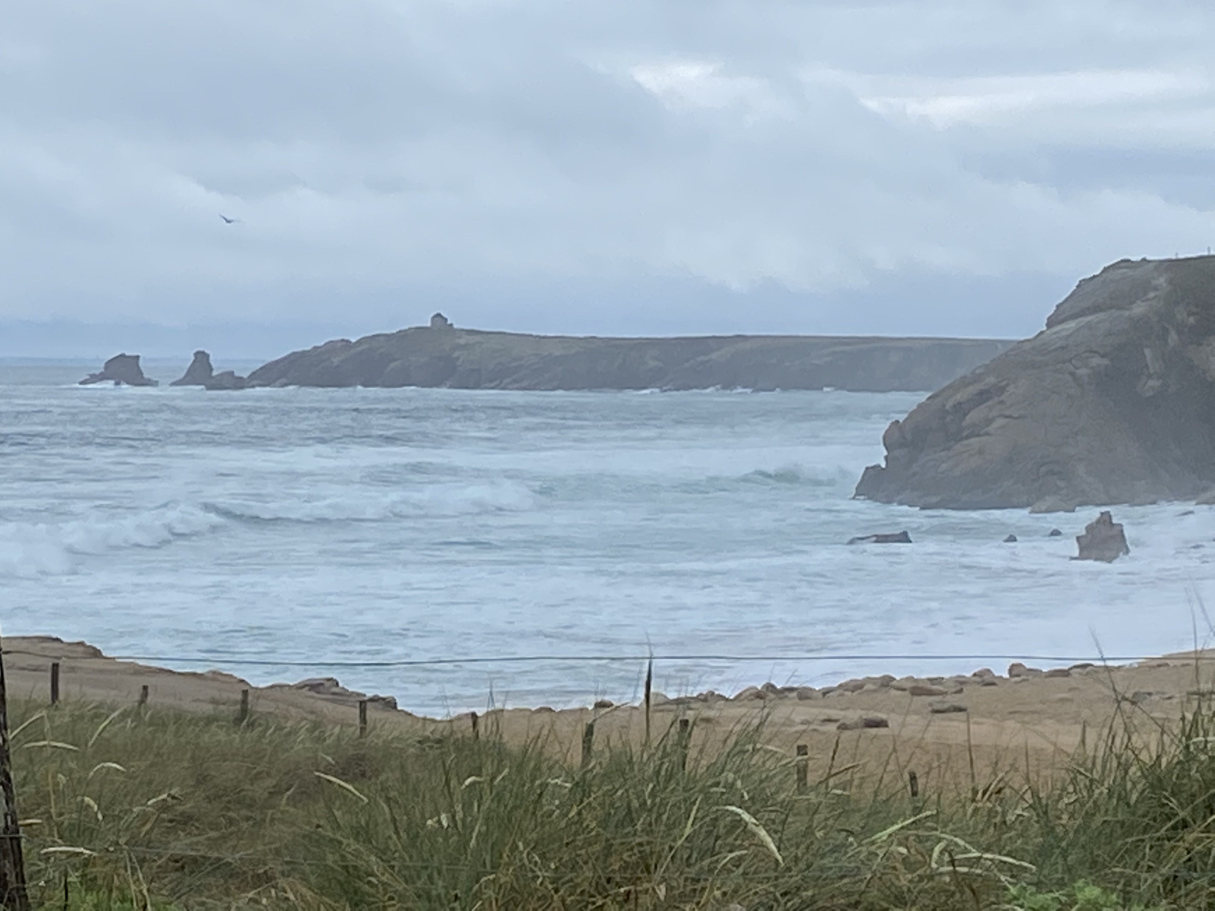 Quiberon trombe marine